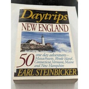 Vintage Daytrips New England Earl Steinbicker 1997 Travel Guide Paperback
